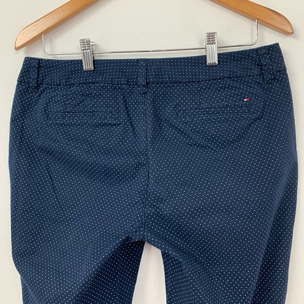 Tommy Hilfiger / Blue with White Polka Dots Pants - Picture 1 of 8